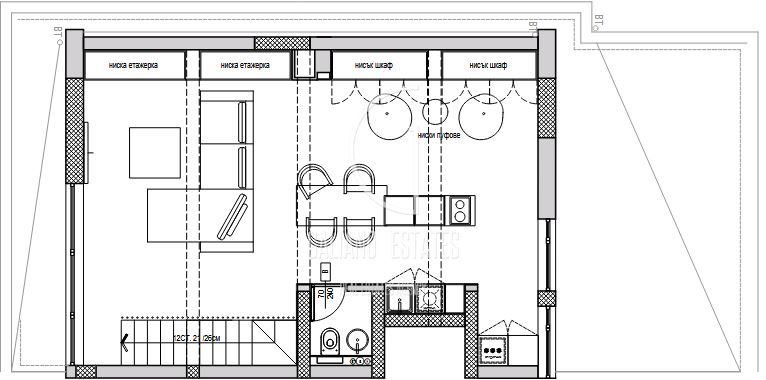Уникален мезонет в ж. гр. Южен парк - 0