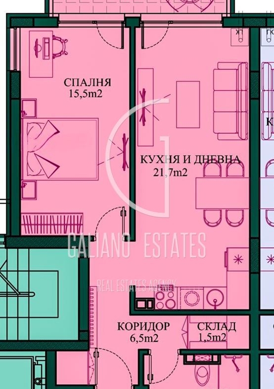 Двустаен апартамент с АКТ 16 в кв. "Малинова долина" – Без комисионна! - 0