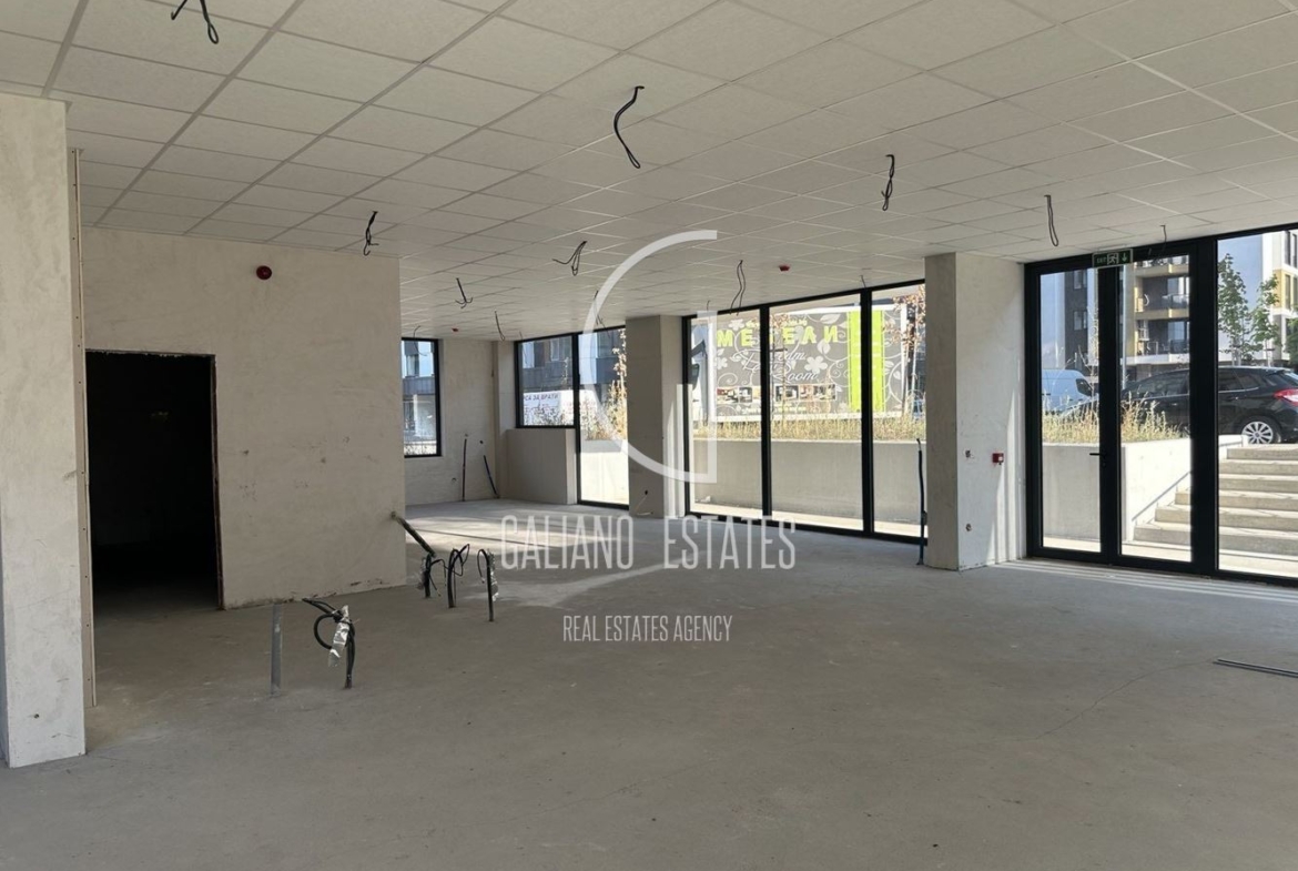 Просторно партерно помещение под наем в кв. Малинова долина - 0