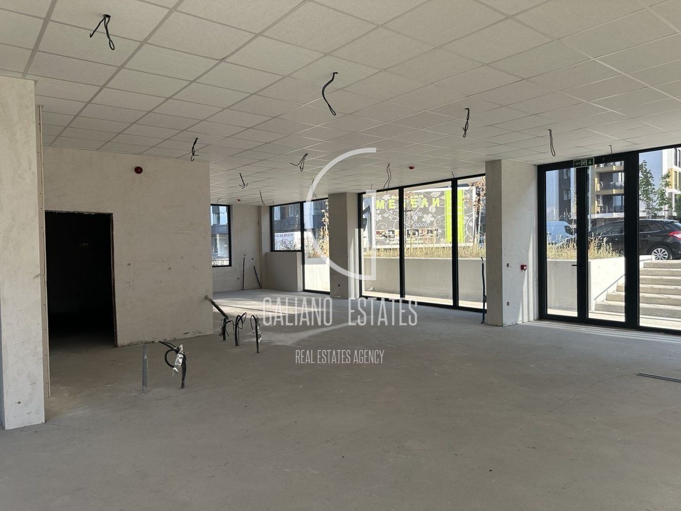 Просторно партерно помещение под наем в кв. Малинова долина - 0