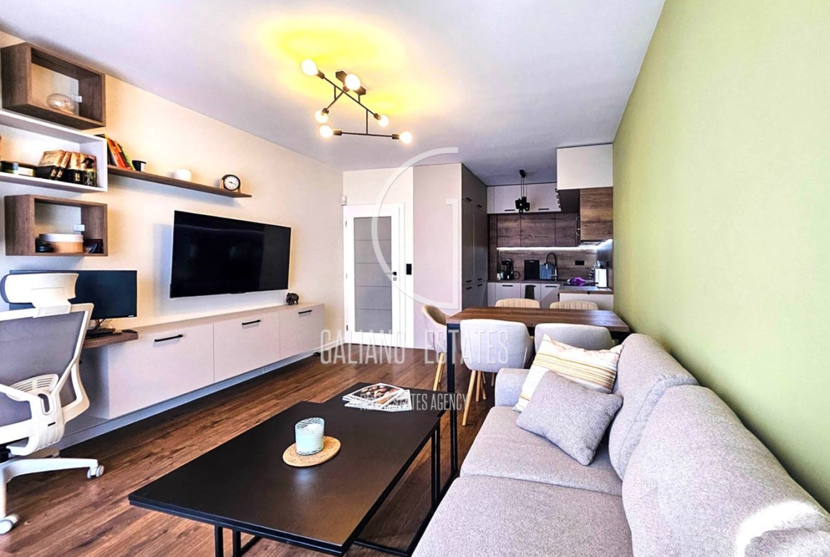 Ексклузивно! Стилен двустаен апартамент в близост до Нов български университет, кв. Овча купел 2 - 0