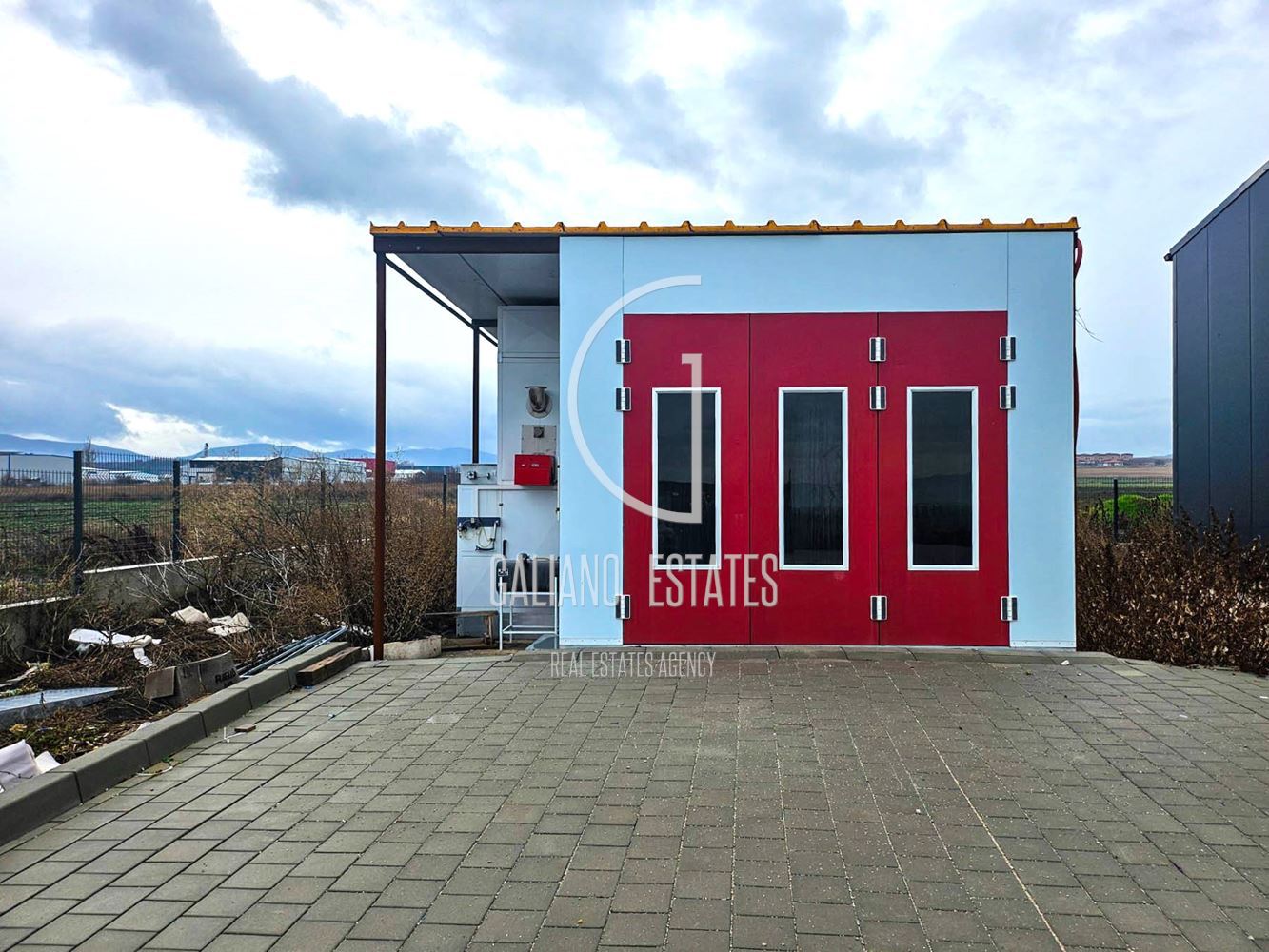 Функционален индустриален имот с двор – община Божурище, с. Гурмазово-0 Функционален индустриален имот с двор - община Божурище, с. Гурмазово - 0