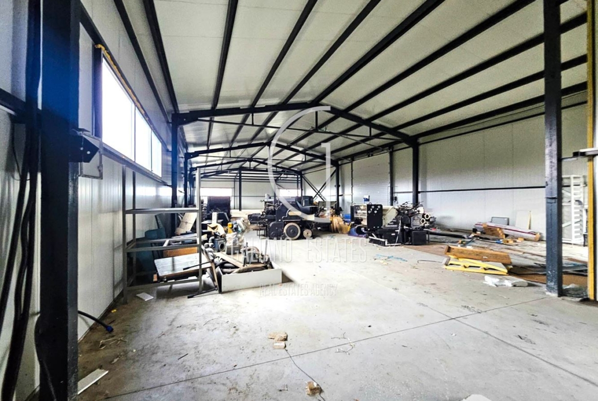 Функционален индустриален имот с двор - община Божурище, с. Гурмазово - 0