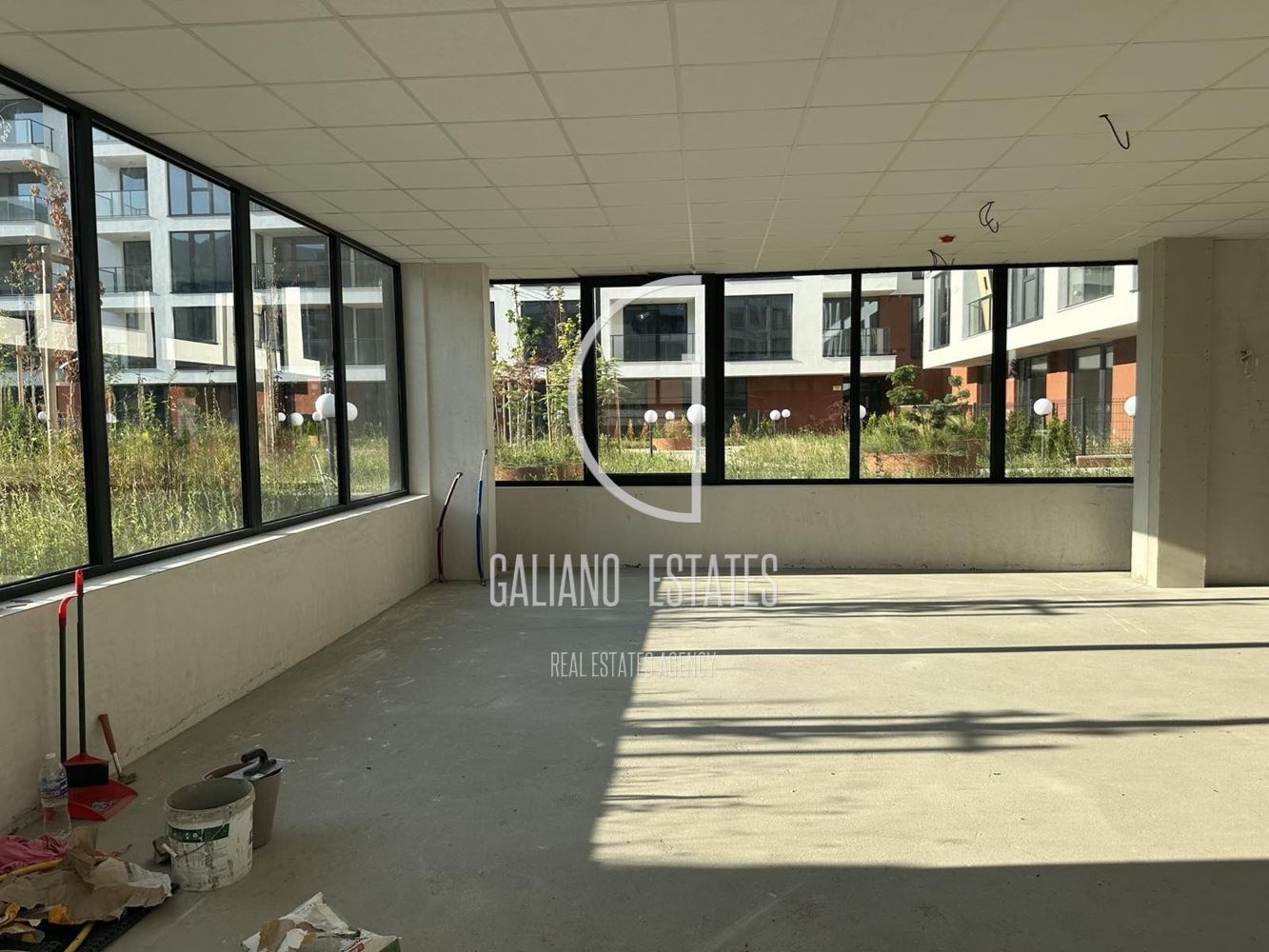 Просторно партерно помещение под наем в кв. Малинова долина - 0