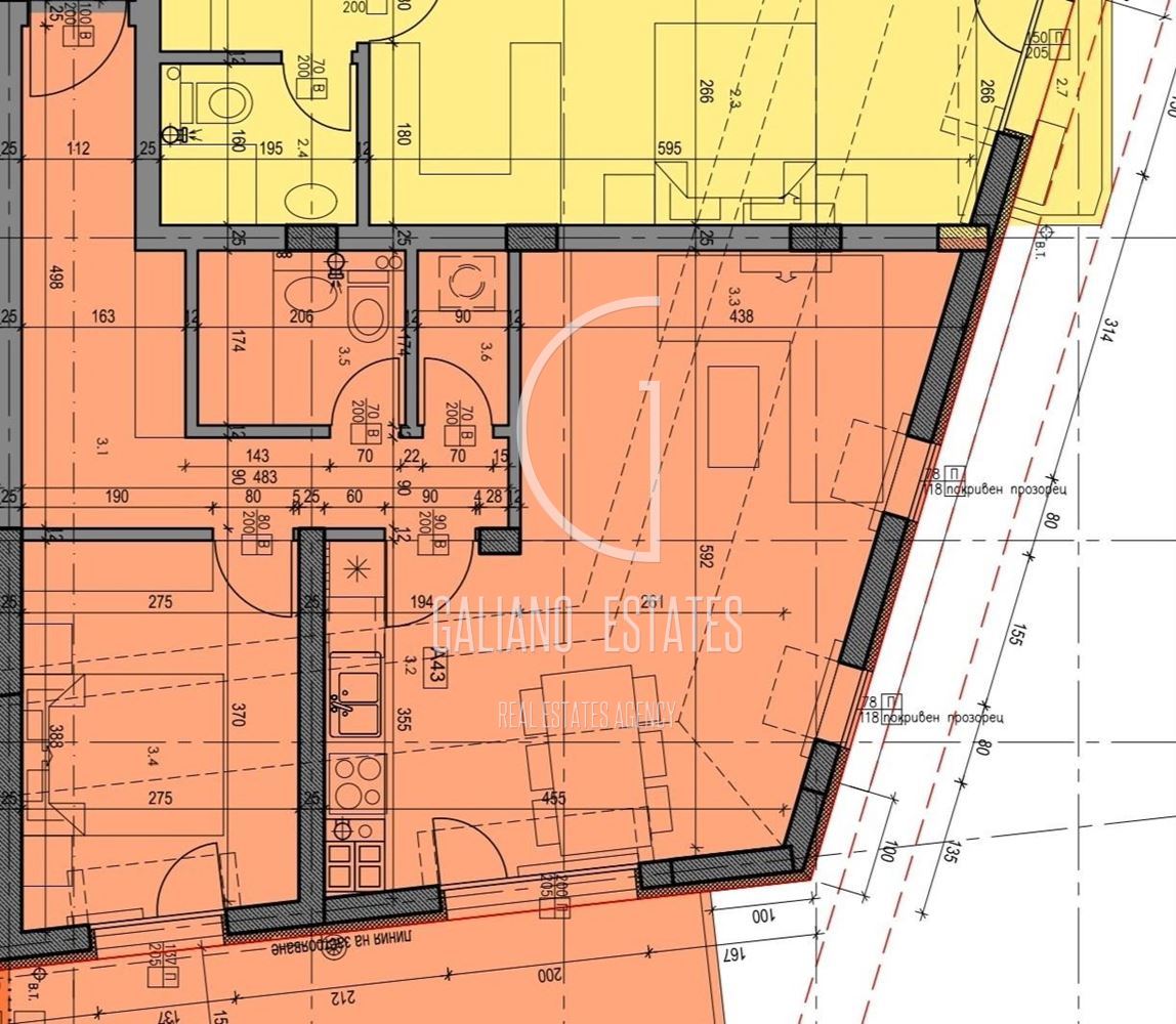 Двустаен апартамент в ж.к. Дружба 1 - 0