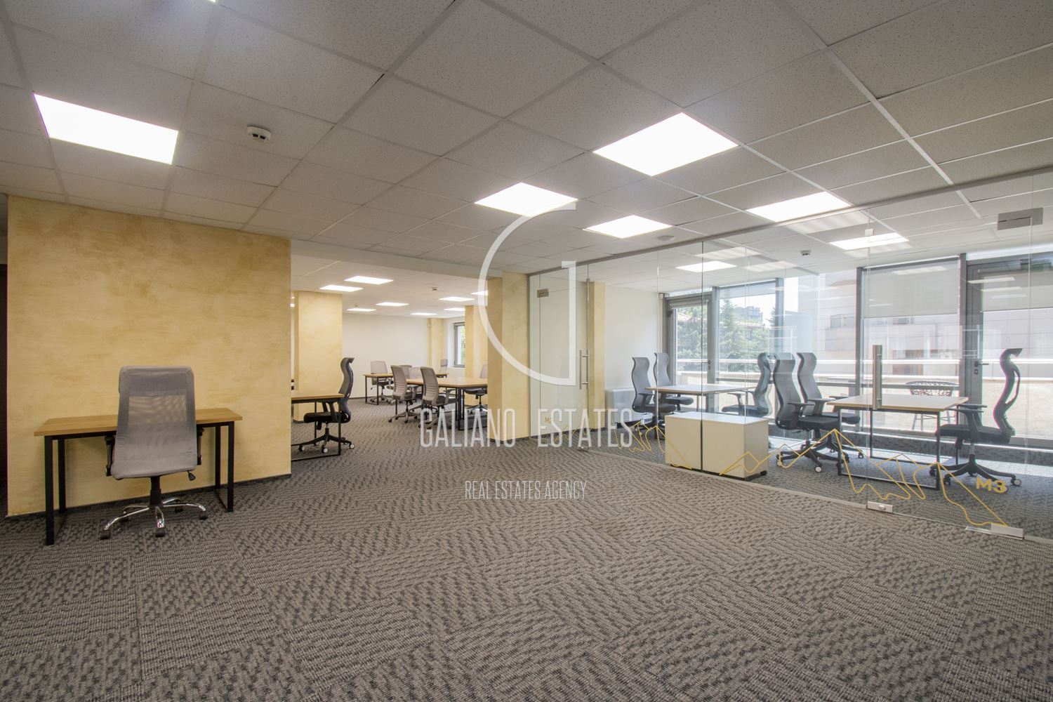 Просторен офис в бизнес сграда до Метростанция Жулио Кюри - 0