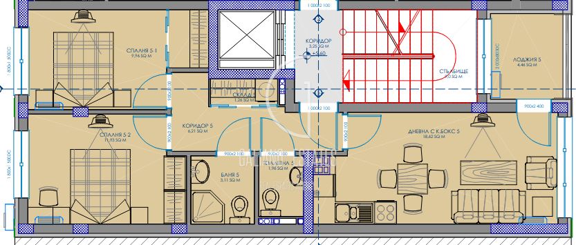 Разкошен тристаен апартамент в кв. Малашевци - 0
