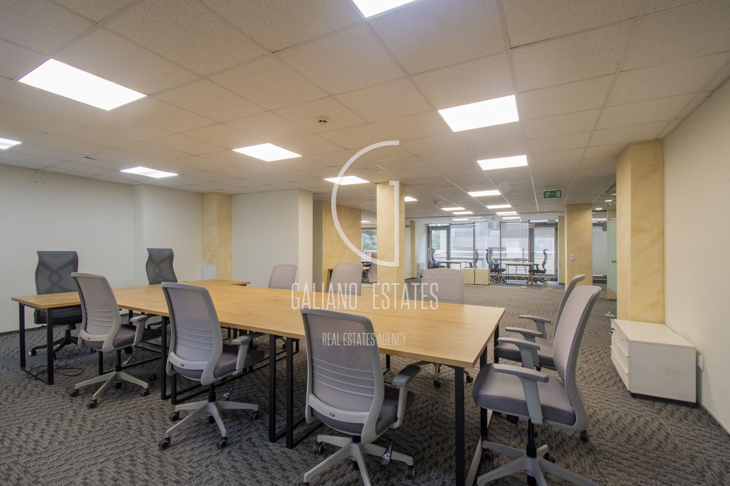 Просторен офис в бизнес сграда до Метростанция Жулио Кюри - 0