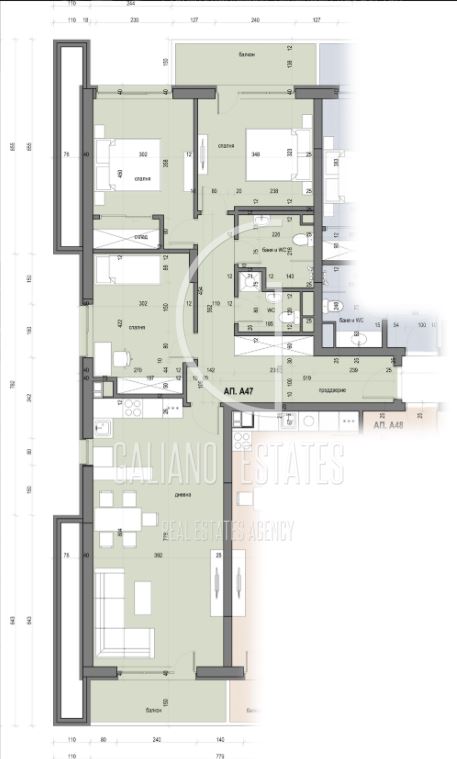 Просторен четиристаен апартамент в кв. Овча Купел - 0