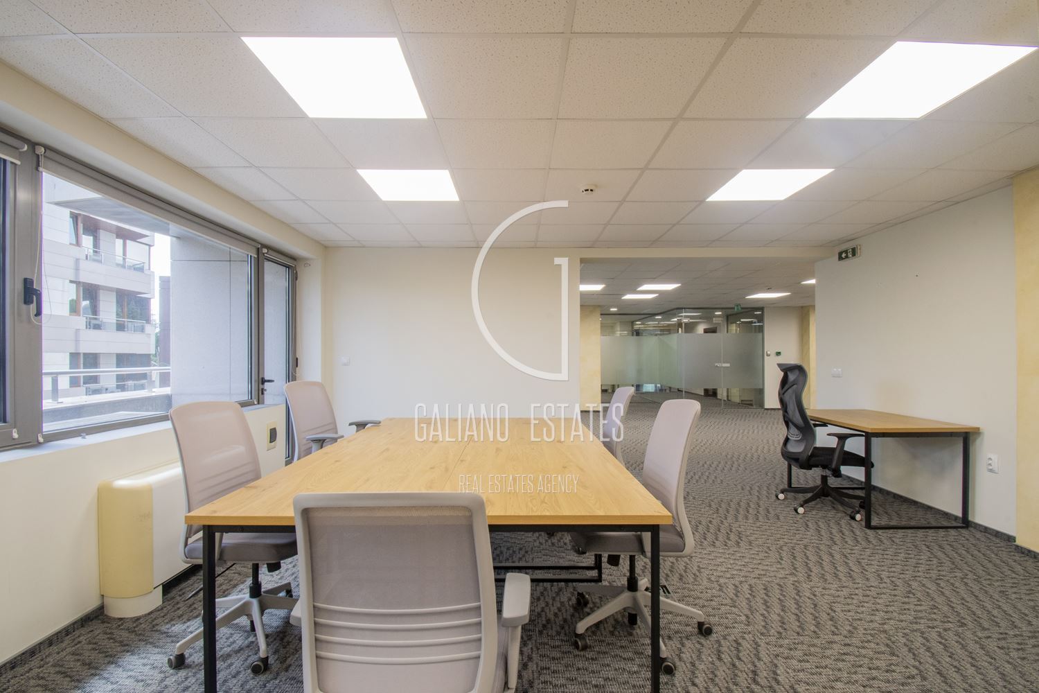 Просторен офис в бизнес сграда до Метростанция Жулио Кюри - 0