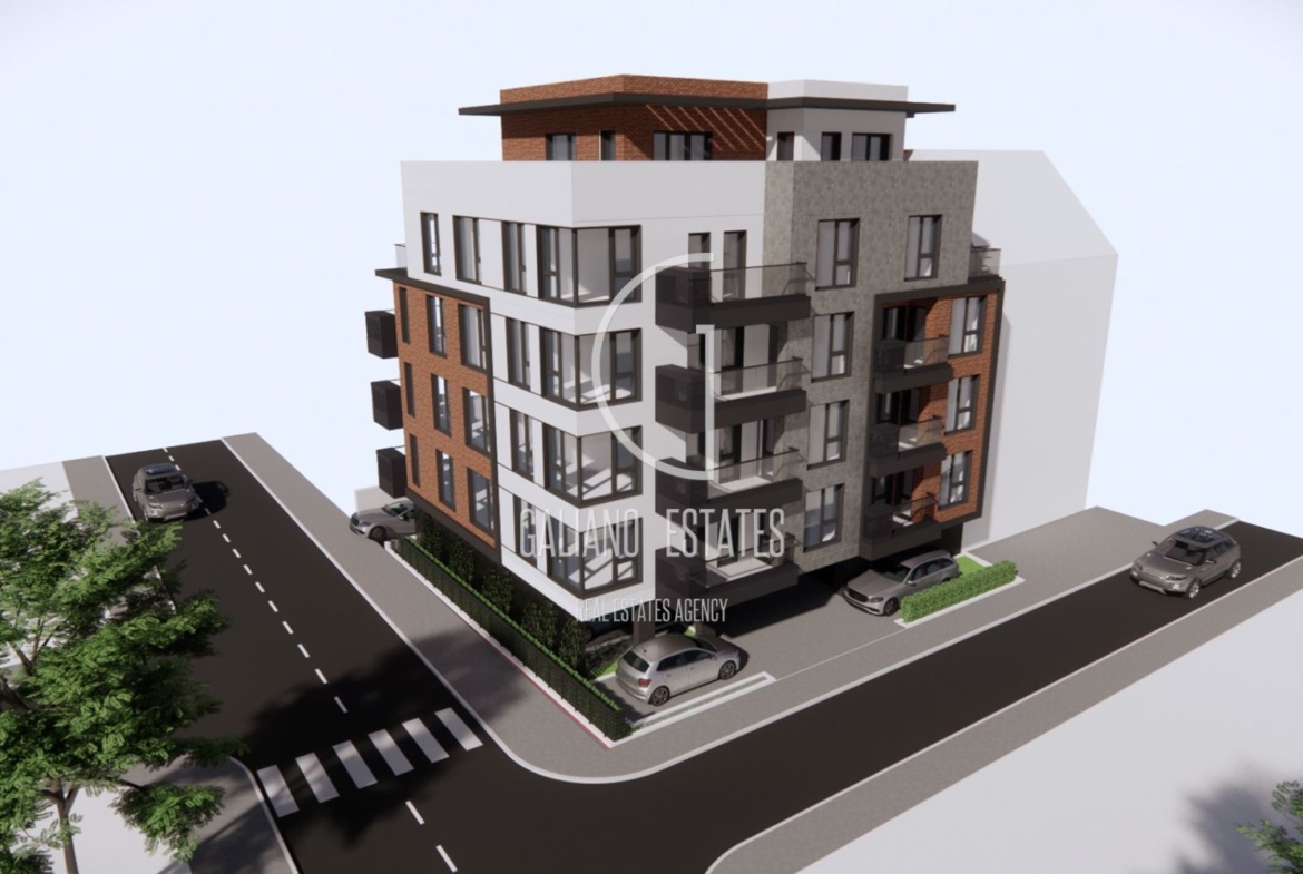 Тристаен апартамент в нова бутикова сграда – кв. Левски - 0