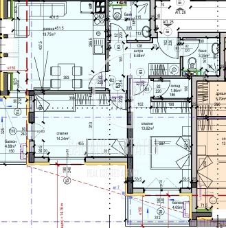 Апартамент с две спални в кв.Павлово - 0