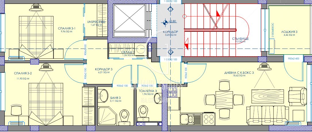 Чудесен тристаен апартамент в кв. Малашевци - 0
