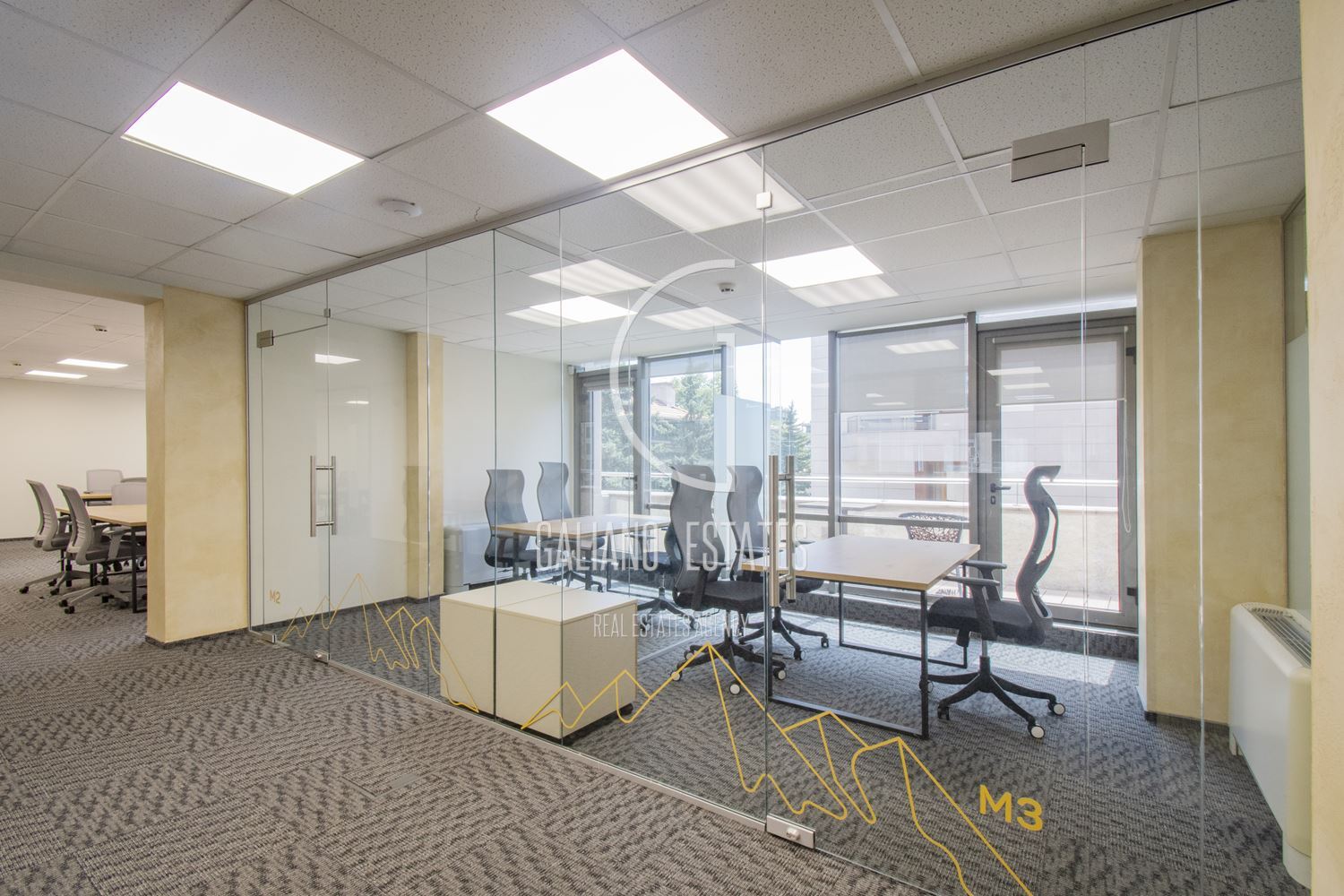 Просторен офис в бизнес сграда до Метростанция Жулио Кюри - 0