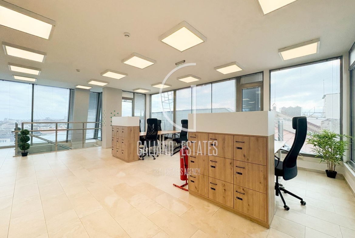 Панорамен офис в представителна сграда - 0