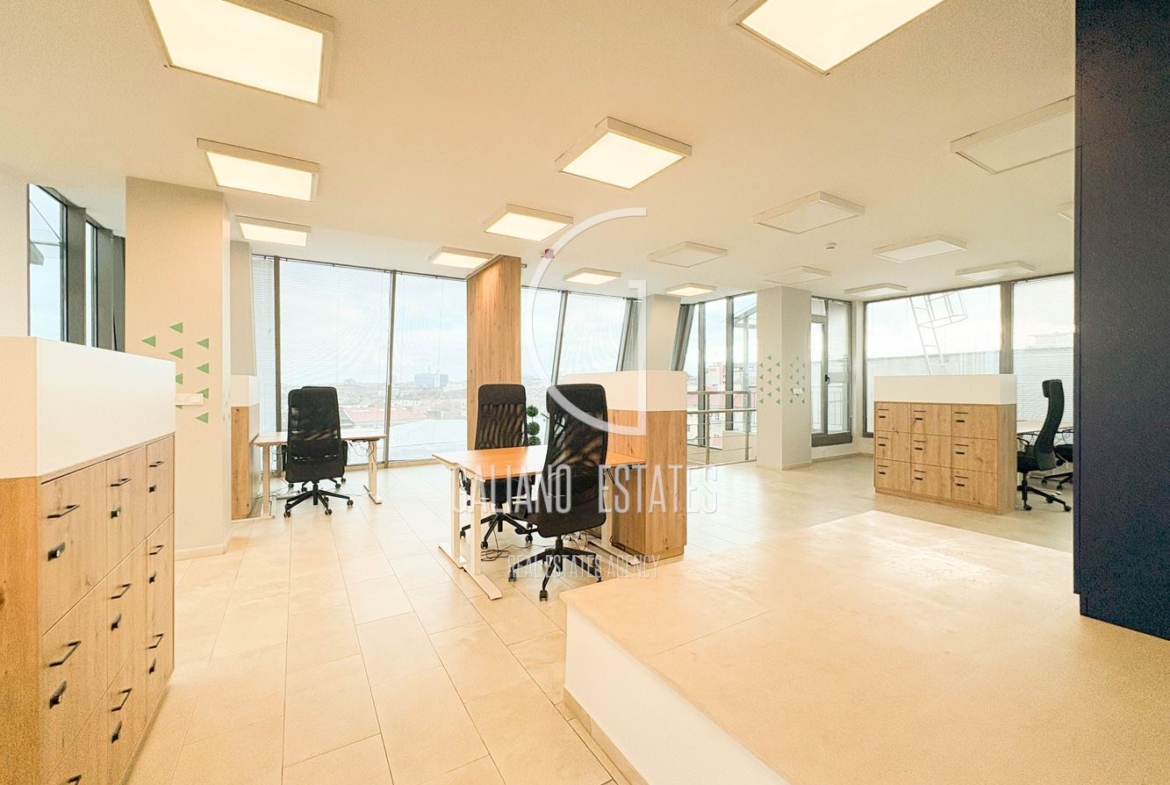 Панорамен офис в представителна сграда - 0