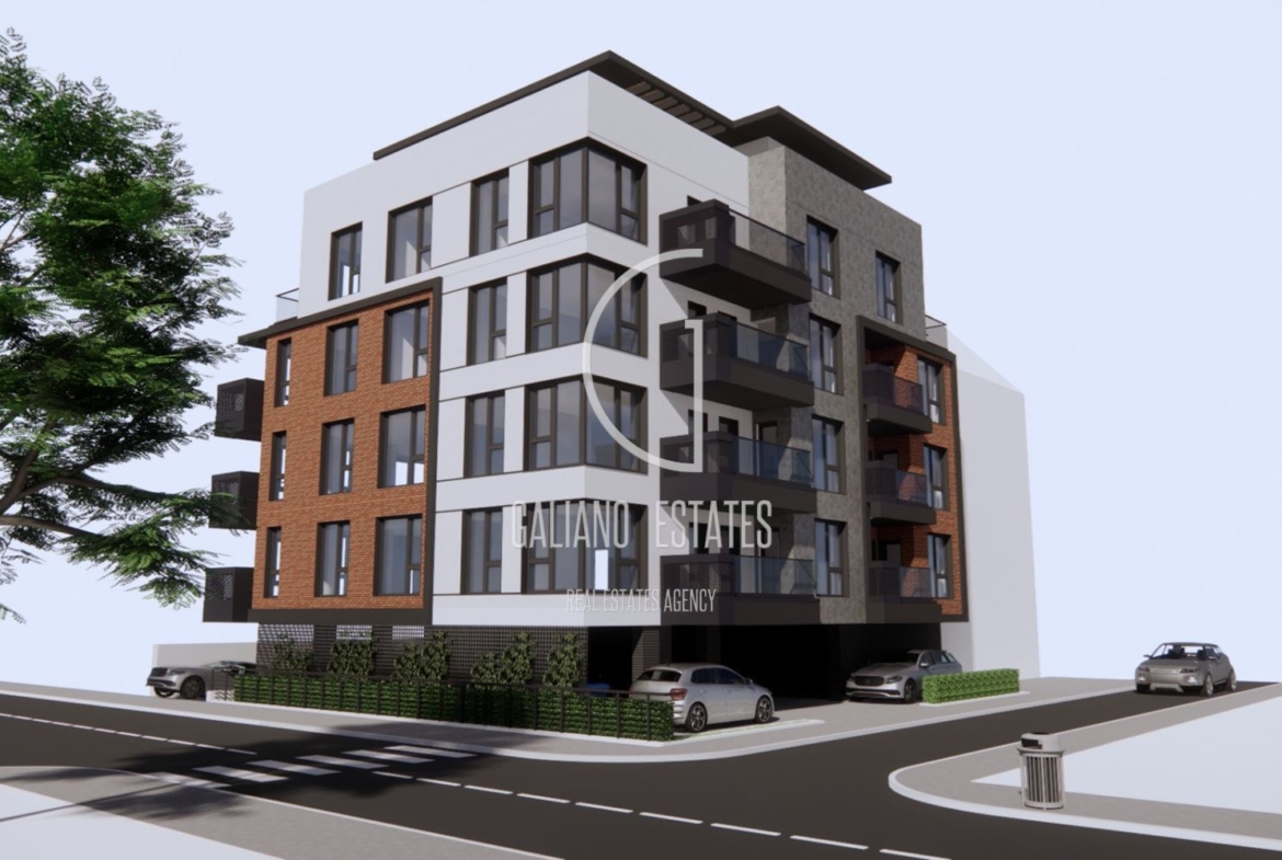 Тристаен апартамент в нова бутикова сграда – кв. Левски - 0