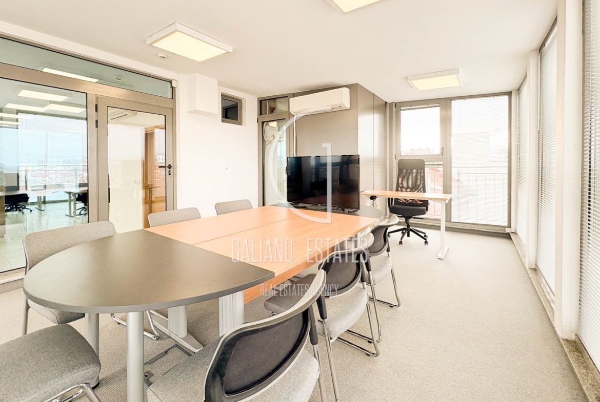 Панорамен офис в представителна сграда - 0