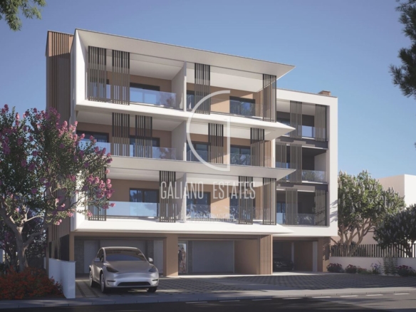 Двустаен апартамент в луксозна сграда в Неа Каликратия - 0