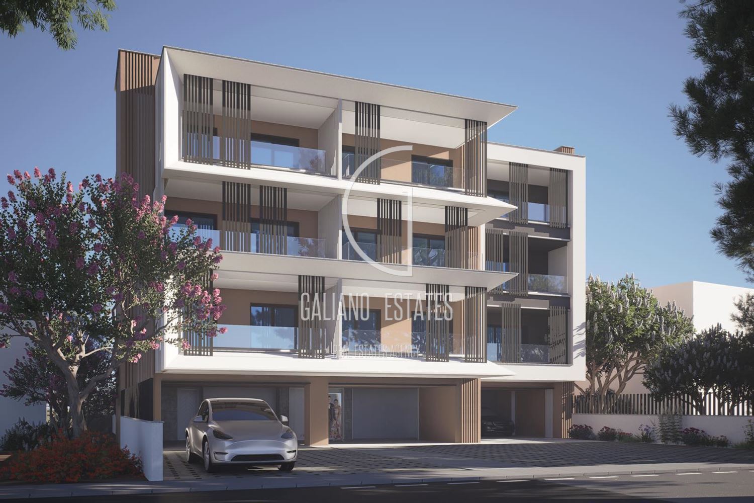 Двустаен апартамент в луксозна сграда в Неа Каликратия - 0