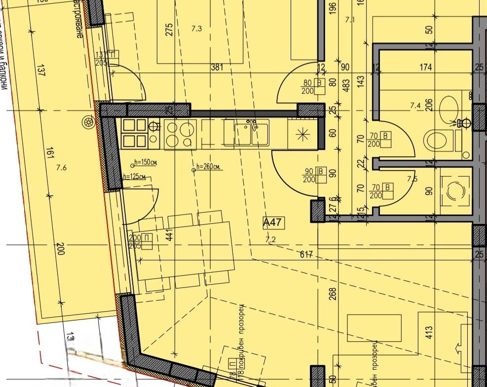 Двустаен в Дружба 1 - 0