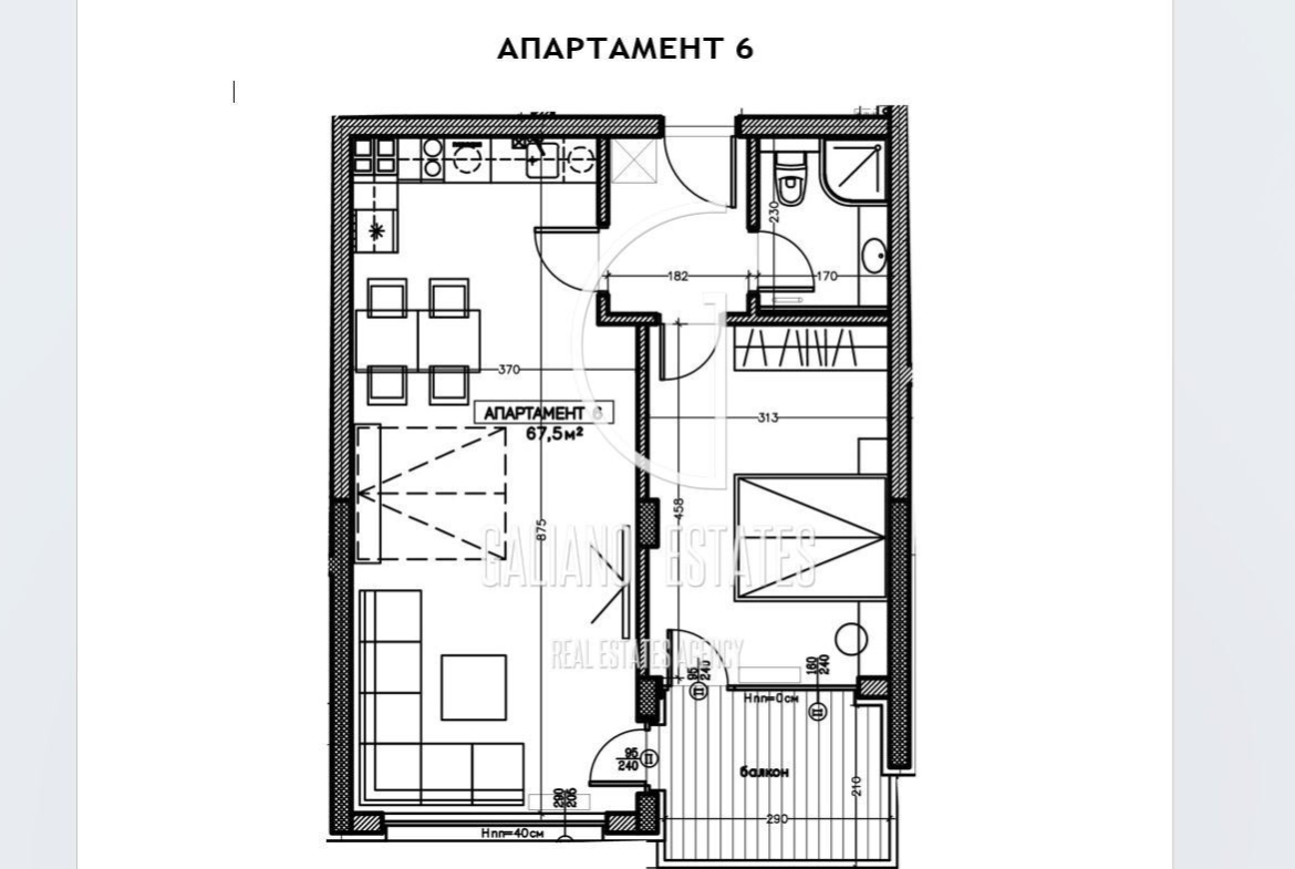 Двустаен апартамент в кв. Манастирски ливади-Изток - 0