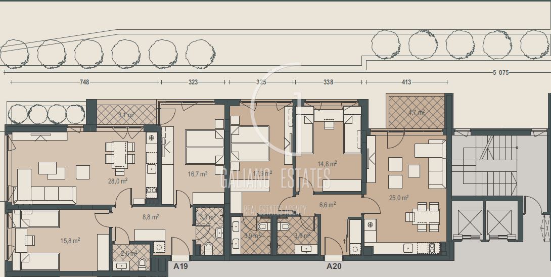Просторен тристаен апартамент в кв. Овча купел 2 - 0