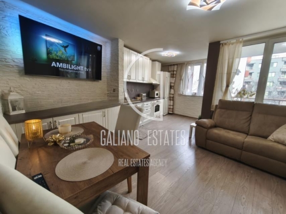 Светъл двустаен апартамент в Мусагеница - 0