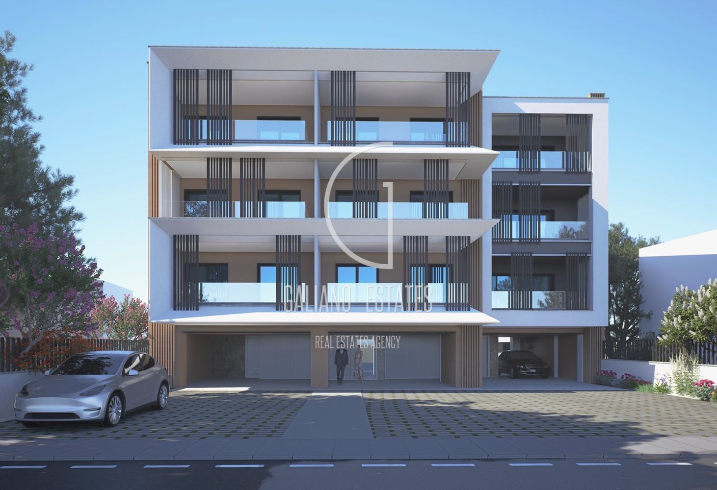 Двустаен апартамент в луксозна сграда в Неа Каликратия - 0