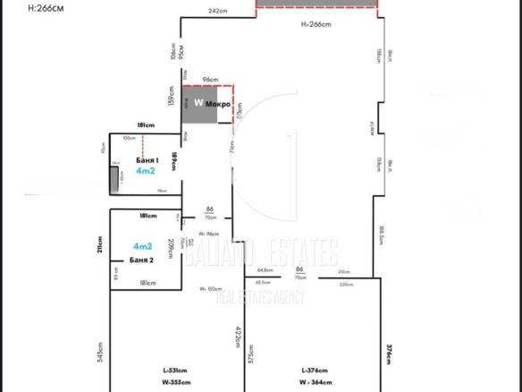 Просторен тристаен апартамент в комплекс Maison Sofia MGallery - 0