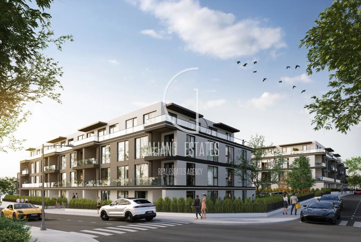 Двустаен апартамент с двор в Малинова долина - 0