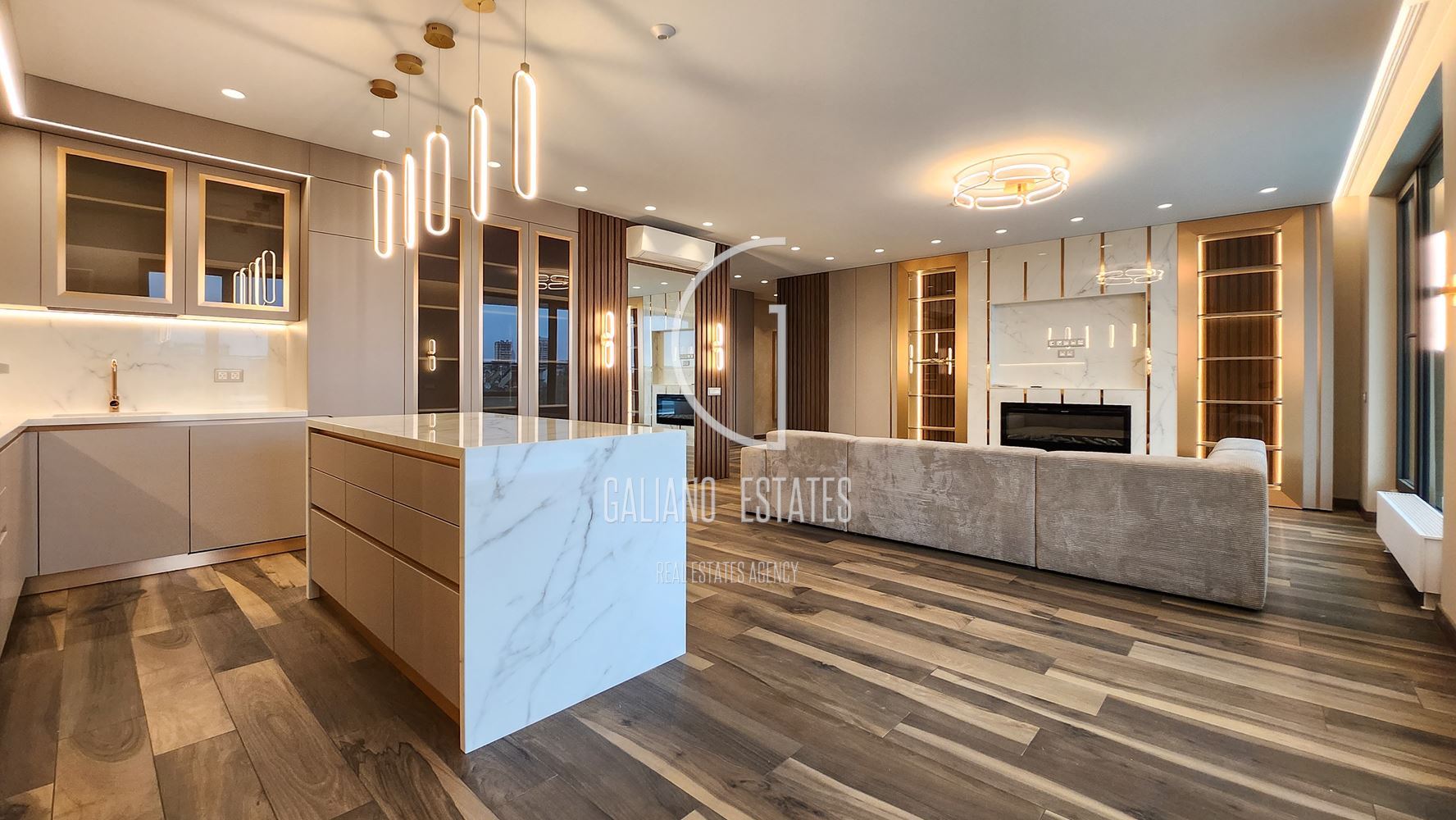 Ексклузивен дизайнерски пентхаус с панорамна тераса в кв. Изток - 0