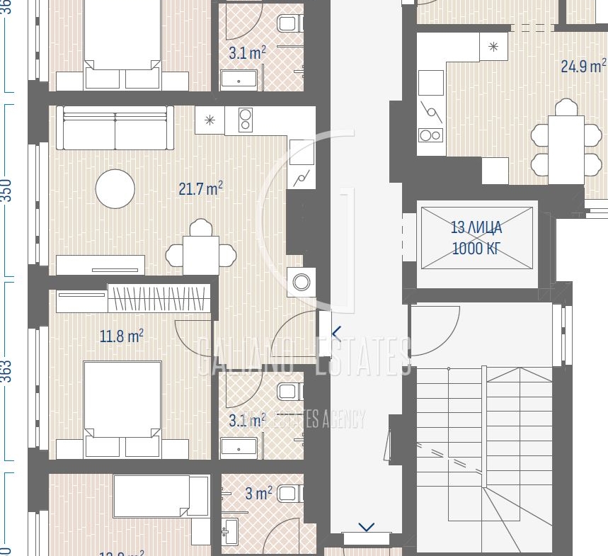 Луксозен двустаен апартамент в кв. Овча Купел - 0