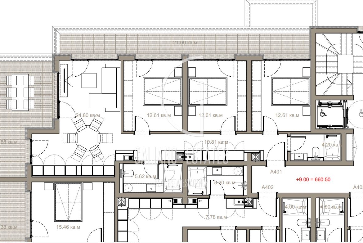 Просторен и светъл четиристаен апартамент в кв. Горубляне - 0