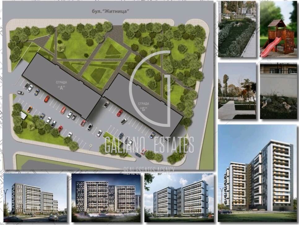 Панорамен двустаен апартамент в кв. Красно село - 0