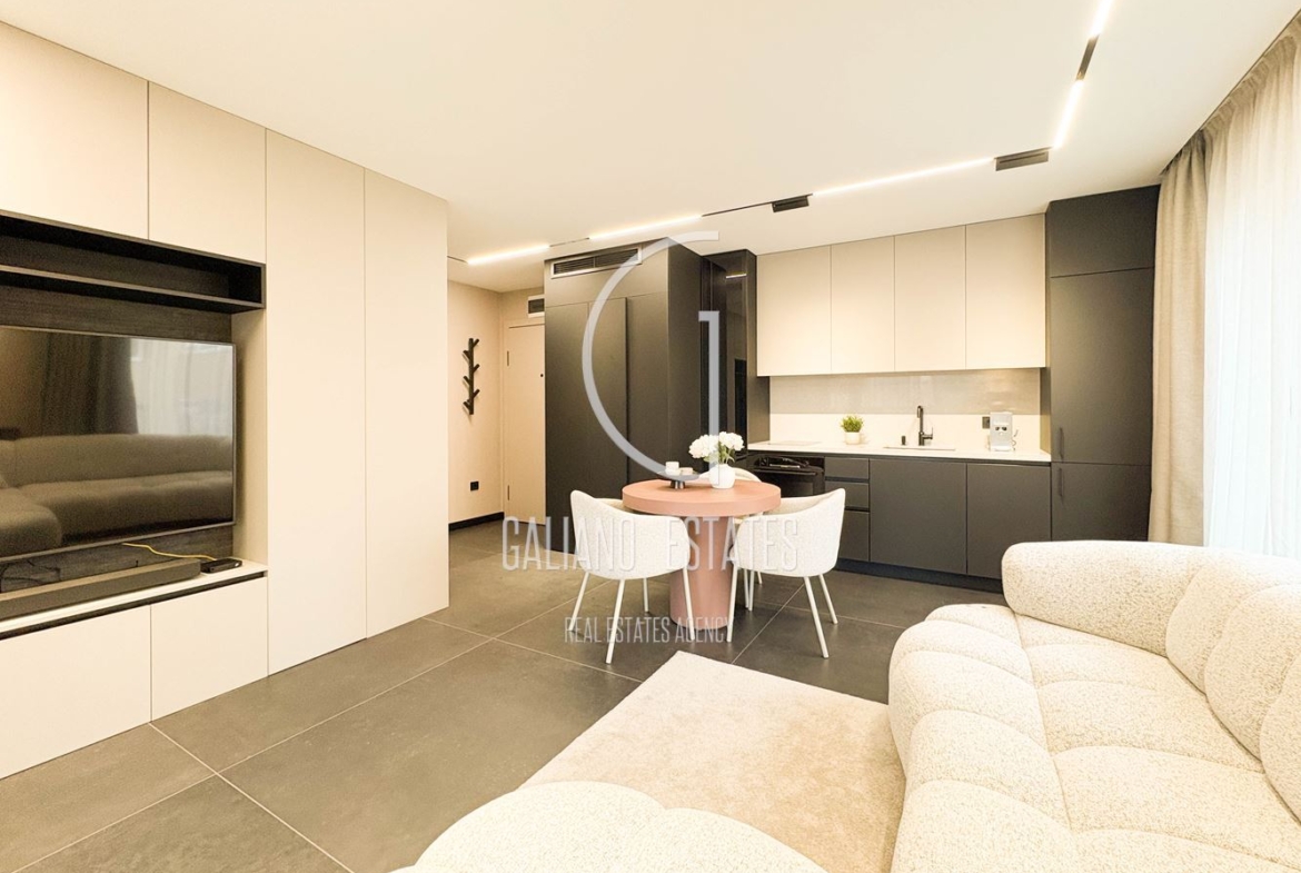 Премиум двустаен апартамент в затворен комплекс - 0