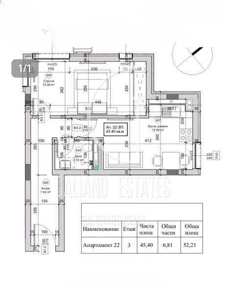 Двустаен апартамент в кв. Овча Купел - 0