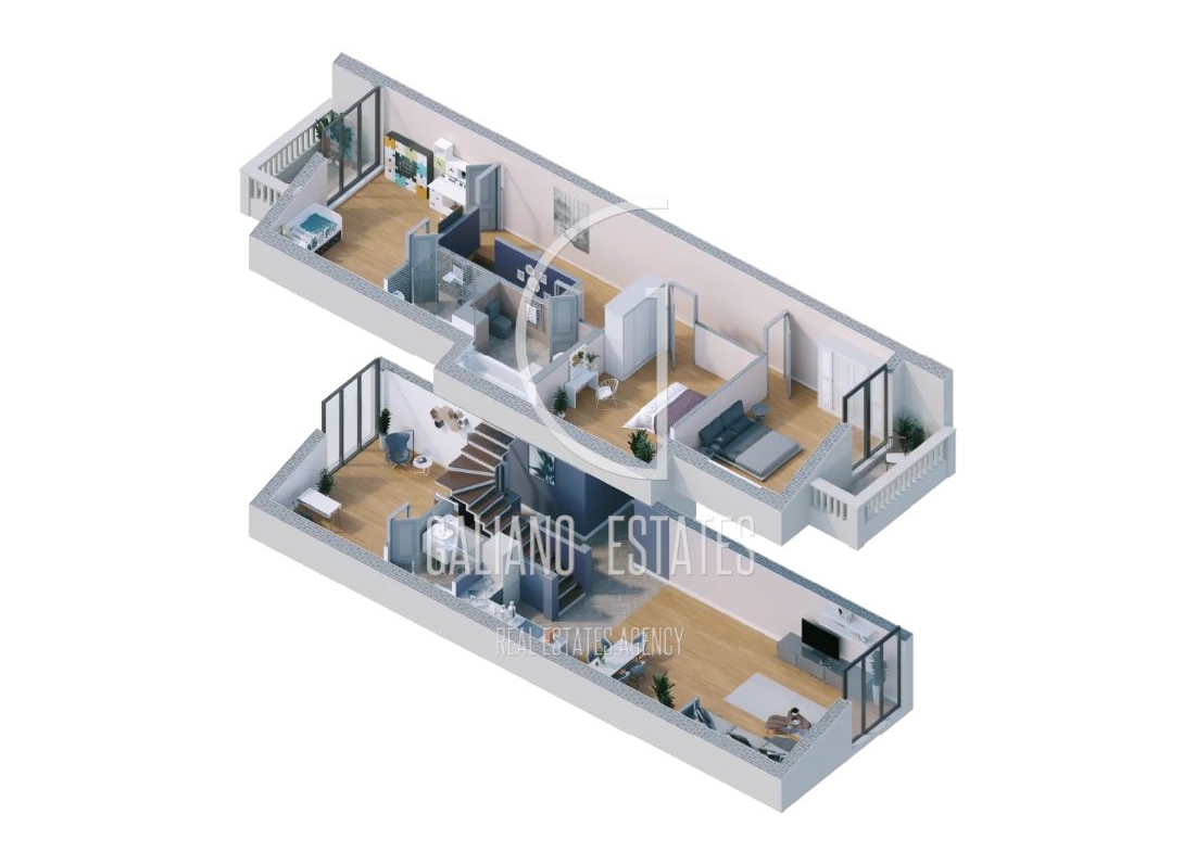 Луксозен мезонет в затворен комплекс в гр. Банкя - 0