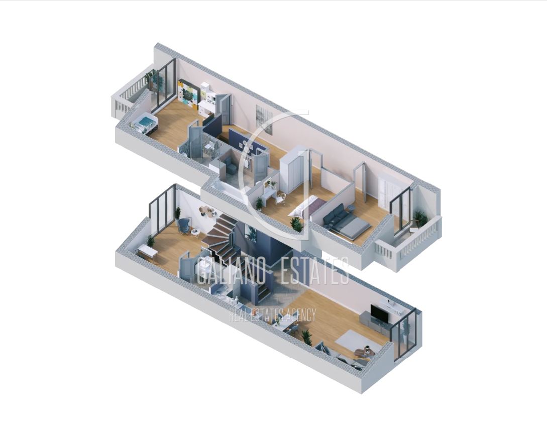 Луксозен мезонет в затворен комплекс в гр. Банкя - 0