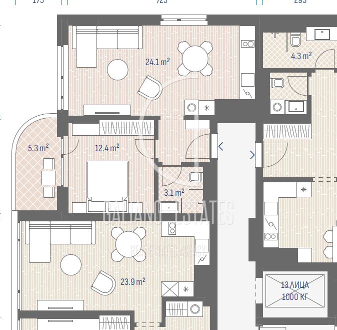 Панорамен двустаен апартамент в кв. Овча Купел - 0