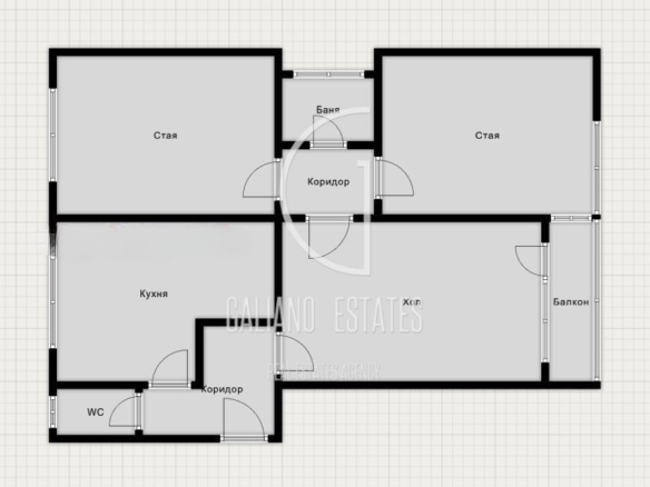 Отличен тристаен апартамент до СМГ - 0