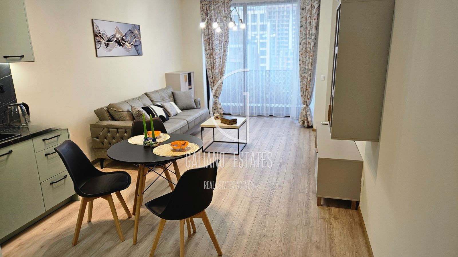 Стилен двустаен апартамент в кв. Кръстова вада - 0