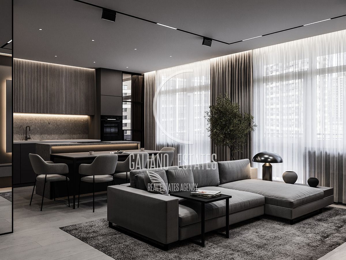 Слънчев двустаен апартамент в кв. Кръстова вада - 0