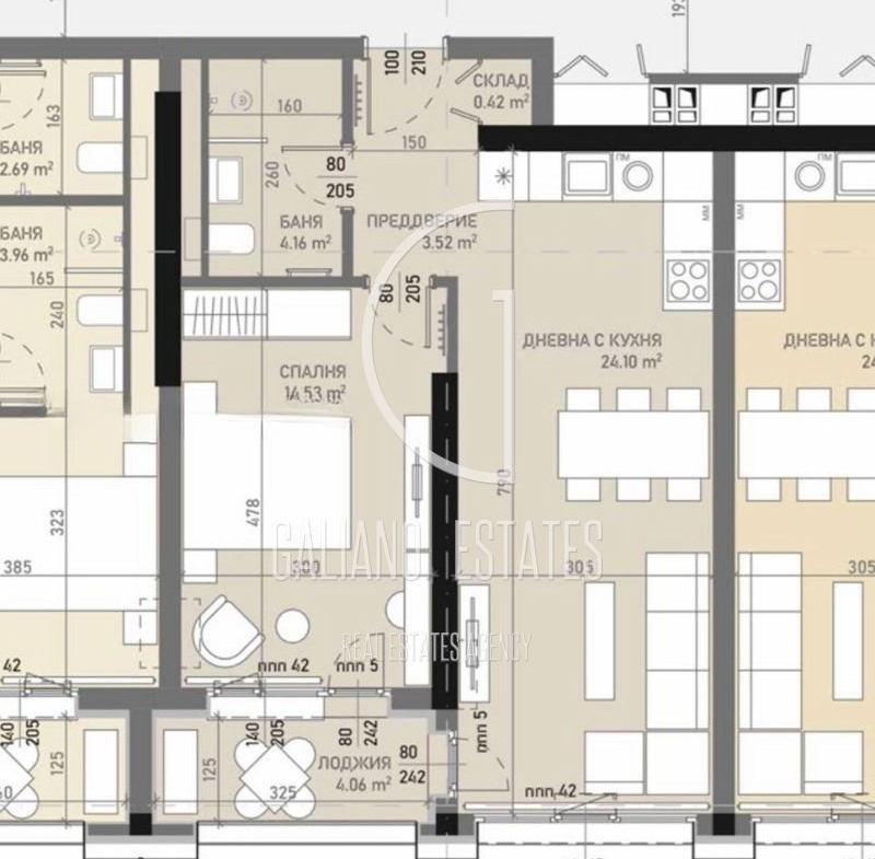 Чудесен двустаен апартамент в кв. Банишора - 0