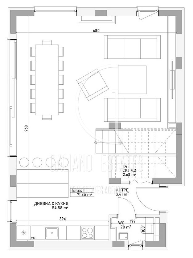 Модерна самостоятелна къща с 4 спални в бутиков комплекс-0 Модерна самостоятелна къща с 4 спални в бутиков комплекс - 0