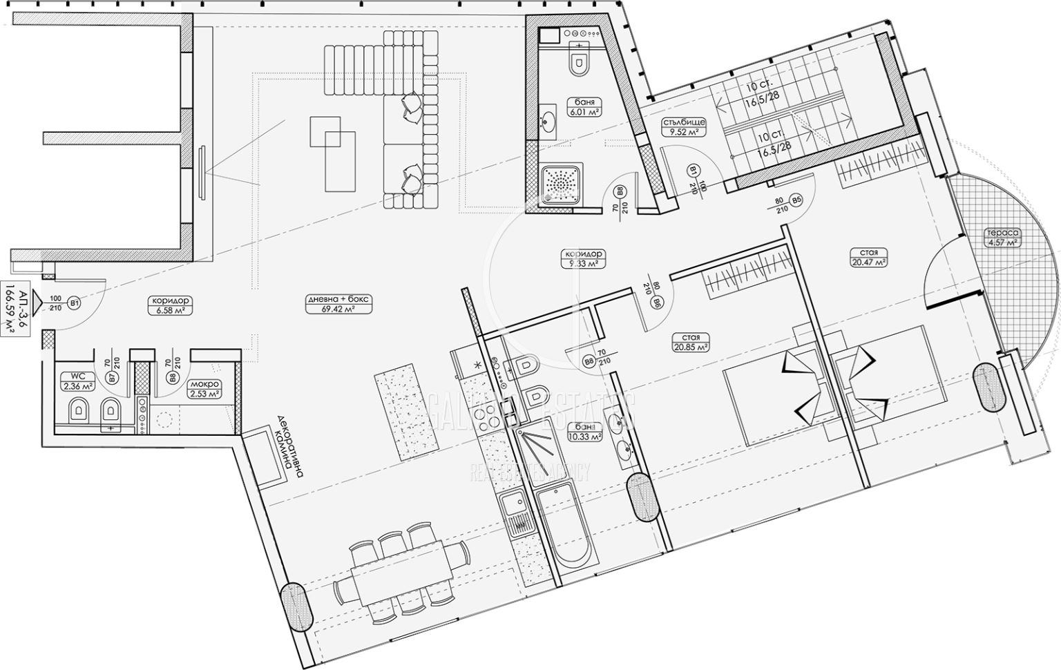 Three-room apartment in the Manastirski Livadi-0 district Тристаен апартамент в кв. Манастирски ливади - 0