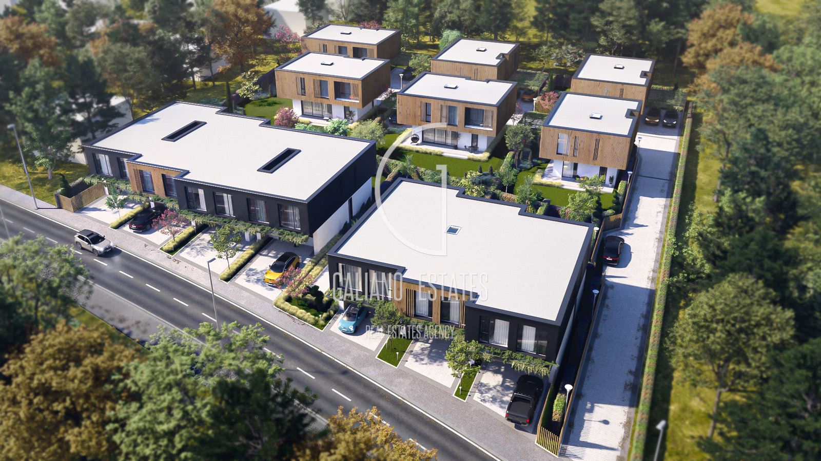 Модерна самостоятелна къща с 4 спални в бутиков комплекс-0 Модерна самостоятелна къща с 4 спални в бутиков комплекс - 0