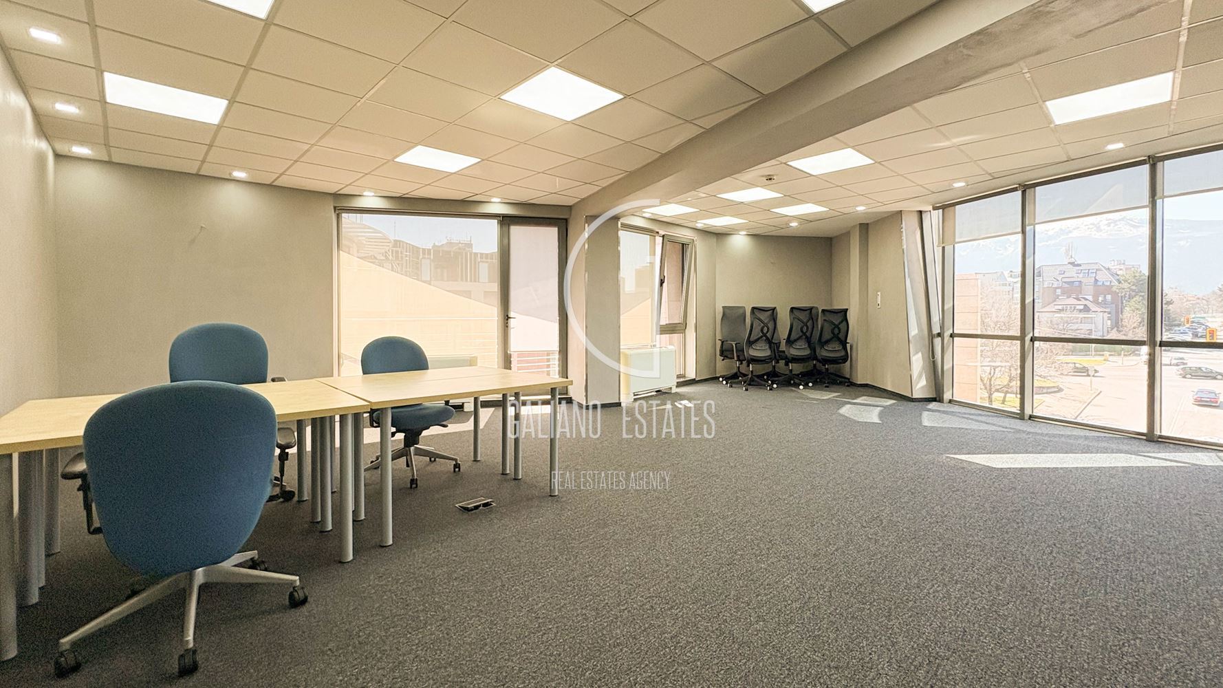 Офис в бизнес сграда до метростанция Жолио Кюри - 0