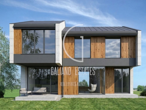 Самостоятелна модерна къща с панорамна гледка в кв. Симеоново - 0