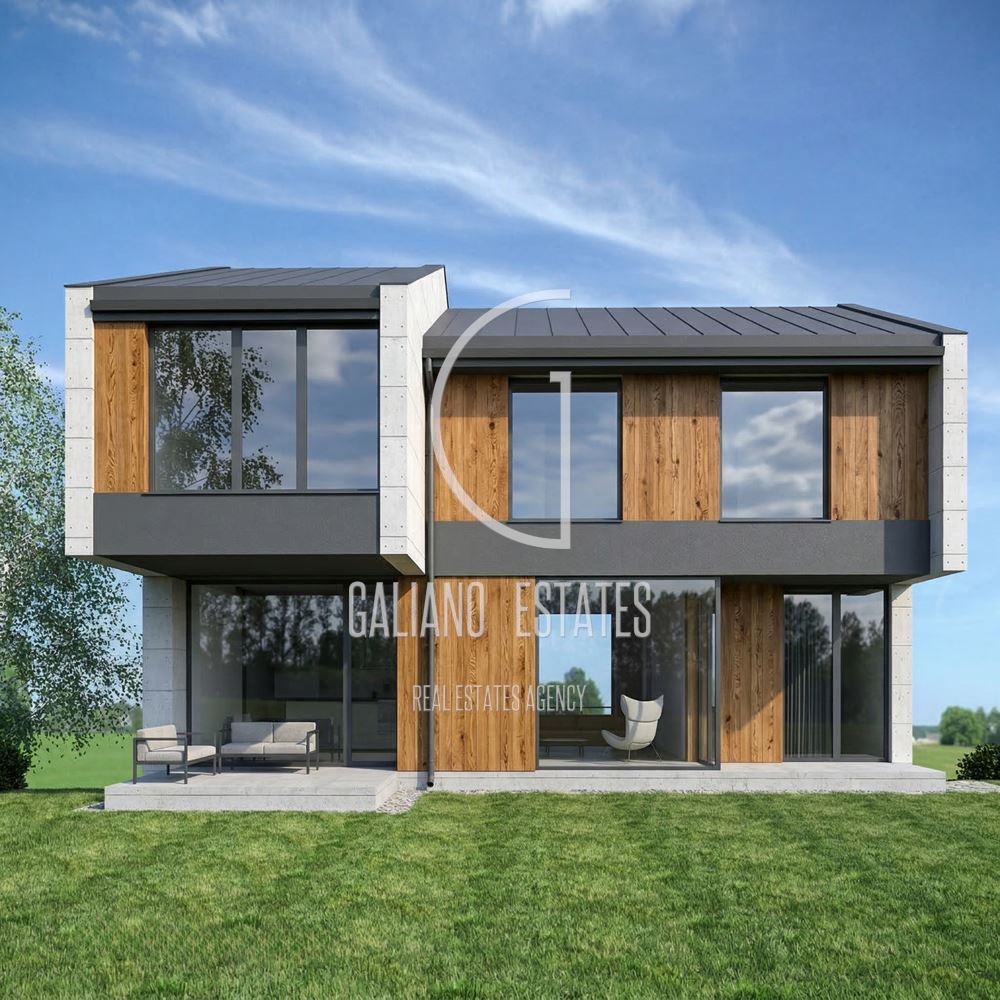 Самостоятелна модерна къща с панорамна гледка в кв. Симеоново - 0